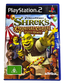 Shrek's Carnival Craze Party Games PS2 PAL *No Manual* (Preowned)