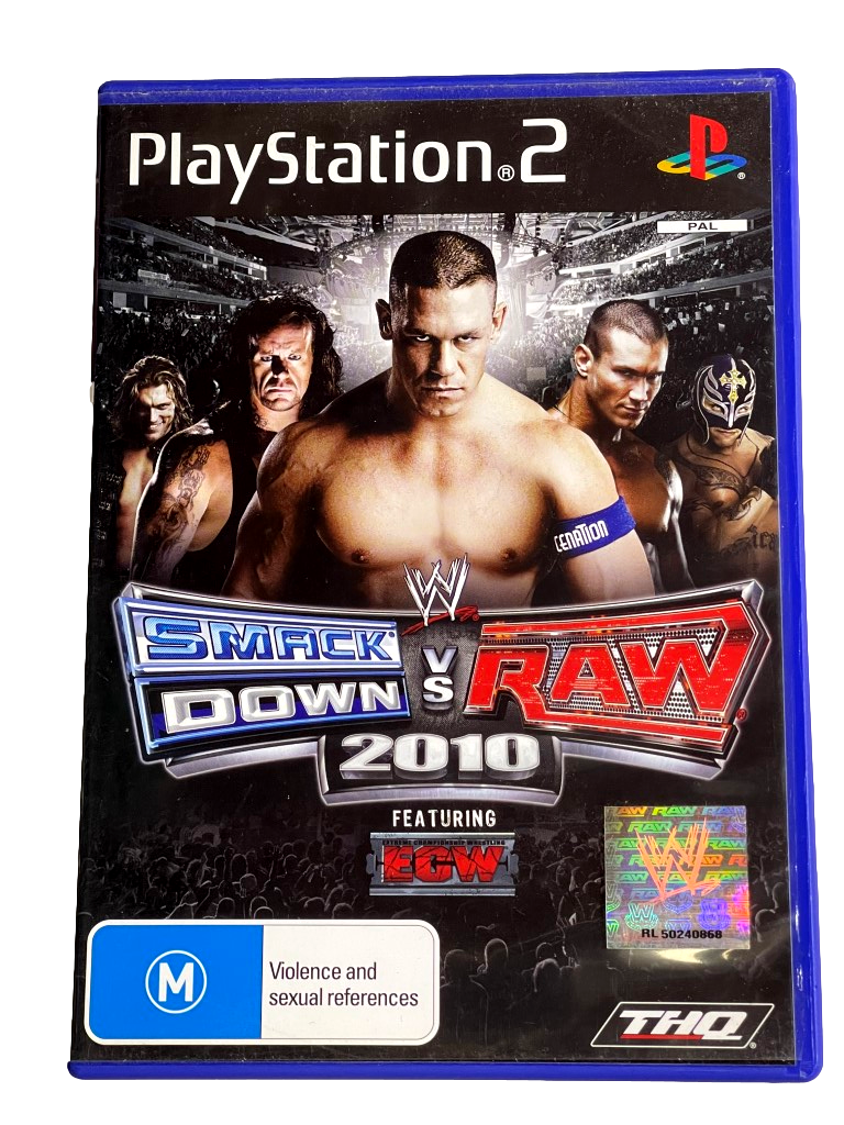 Smackdown VS Raw 2010 PS2 PAL *Complete* (Preowned)