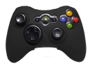Silicone Cover For XBOX 360 Controller Skin Case Black - Games We Played