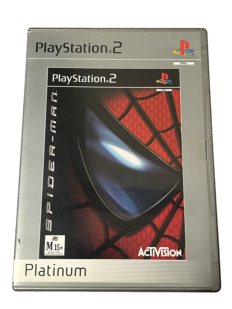 Spiderman PS2 Platinum PAL *Complete* (Preowned)