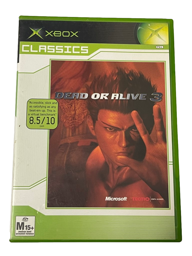 Dead or Alive 3 XBOX Original (Classics) PAL *No Manual* (Pre-Owned)