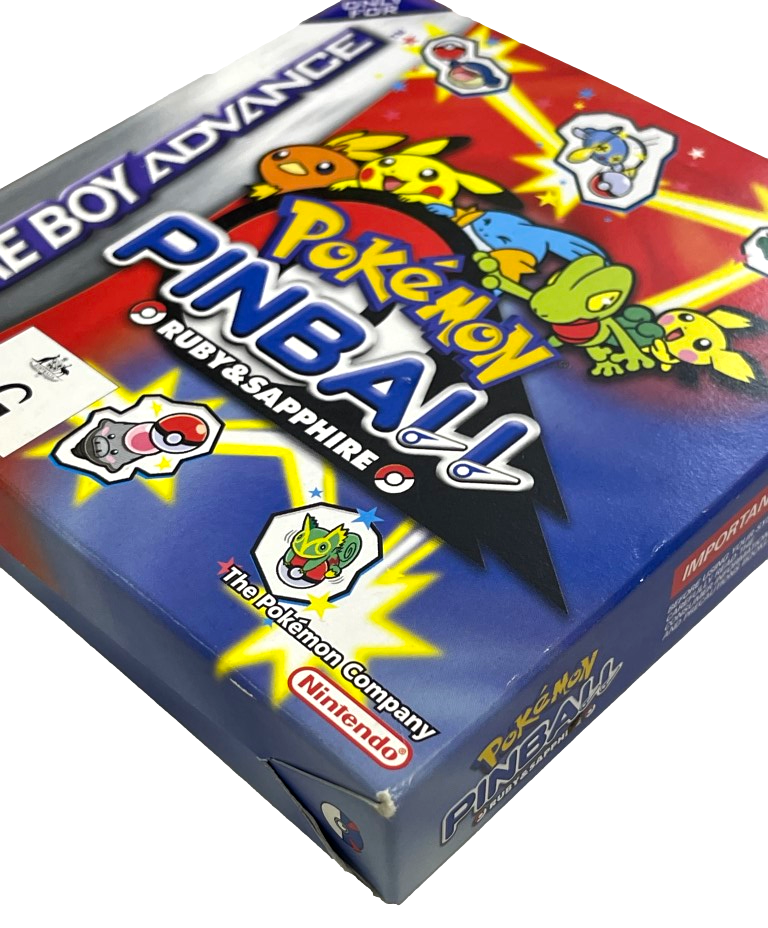 Pokemon Pinball Ruby & Sapphire Nintendo Gameboy Advance GBA *Complete* Boxed (Preowned)