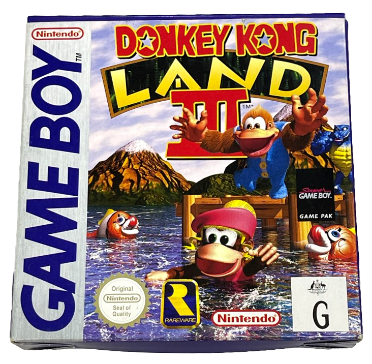 Donkey Kong Land III Nintendo Gameboy *Complete* Boxed