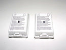 2 x White Microsoft Xbox 360 Remote Controller Battery Cover Clip Case AA - Games We Played