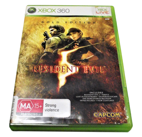 Resident Evil 5 Gold Edition XBOX 360 PAL (Pre-Owned)