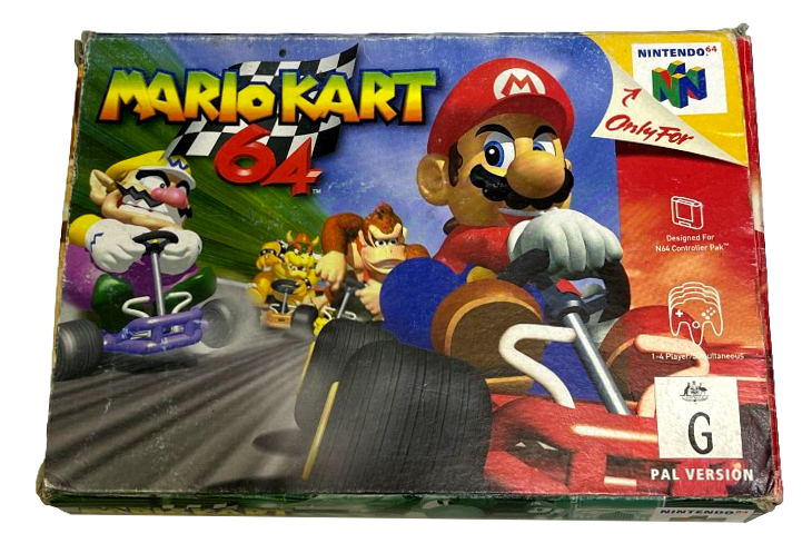 Mario Kart Nintendo 64 N64 Boxed PAL *Complete*