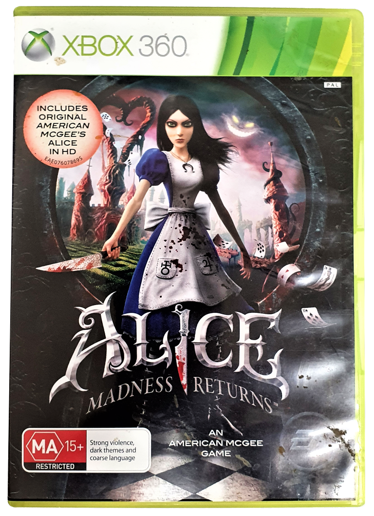 Alice Madness Returns XBOX 360 PAL