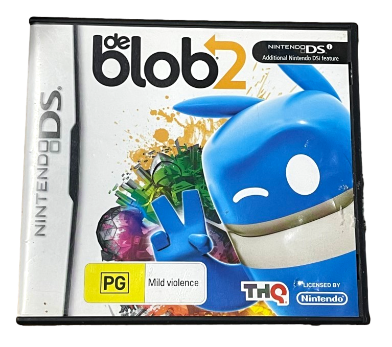 De Blob 2 Nintendo DS 2DS 3DS Game *Complete* (Pre-Owned)