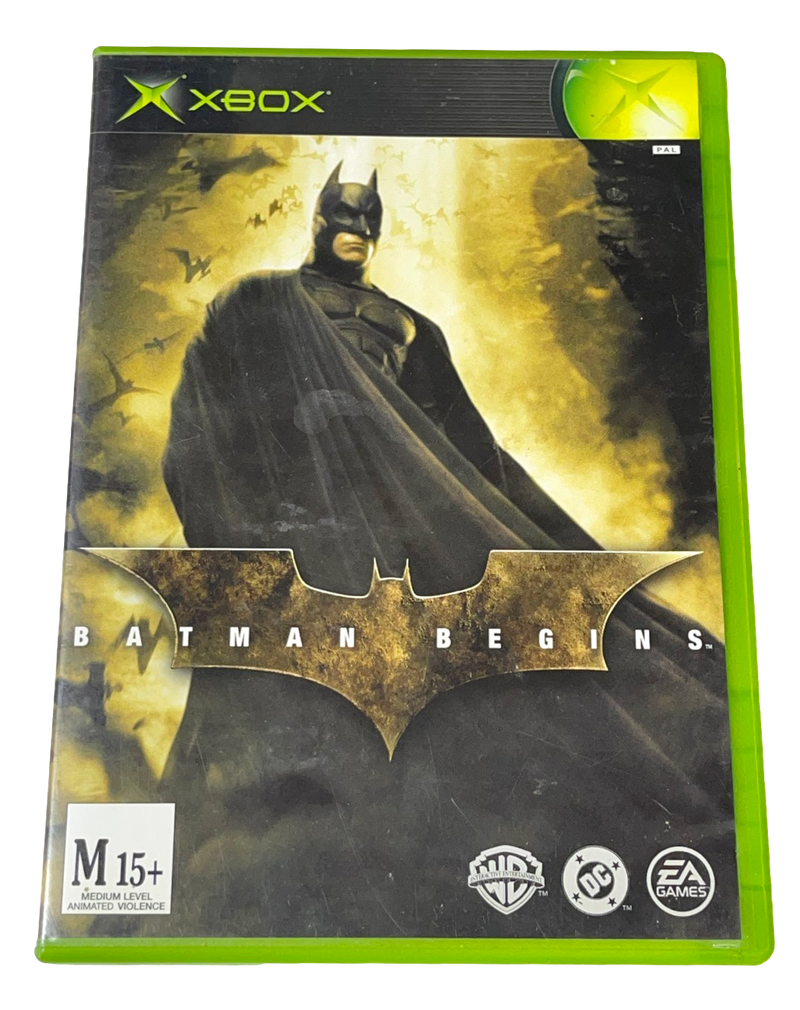 Batman Begins XBOX Original PAL *Complete* (Pre-Owned)