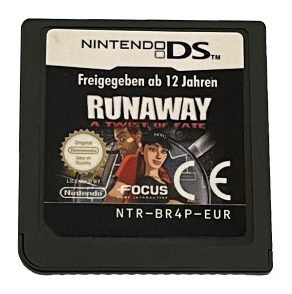 Runaway Twist of Fate Nintendo DS 2DS 3DS Game *Cartridge Only* (Preowned)