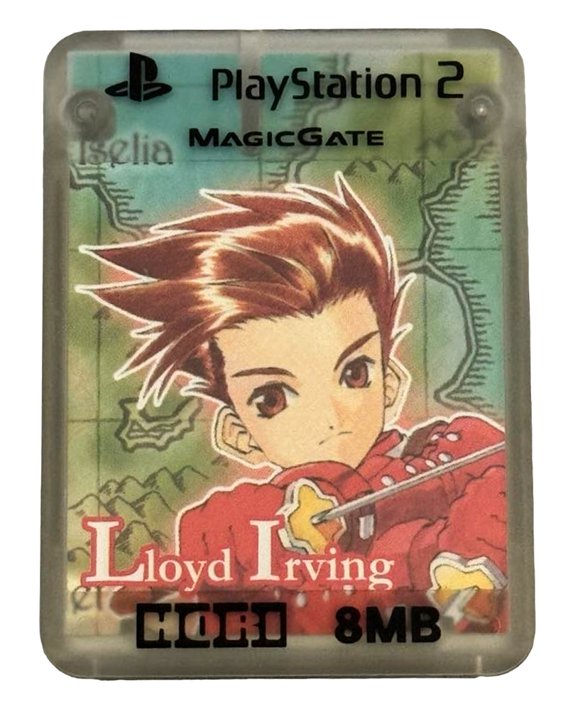 Tales Of Symphonia Hori Magic Gate PS2 Memory Card PlayStation 2 (Preowned)