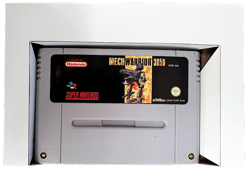 MechWarrior 3050 Super Nintendo SNES Boxed *No Manual* PAL (Preowned)