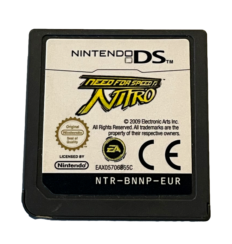 Need For Speed Nitro Nintendo DS 2DS 3DS *Cartridge Only* (Pre-Owned)