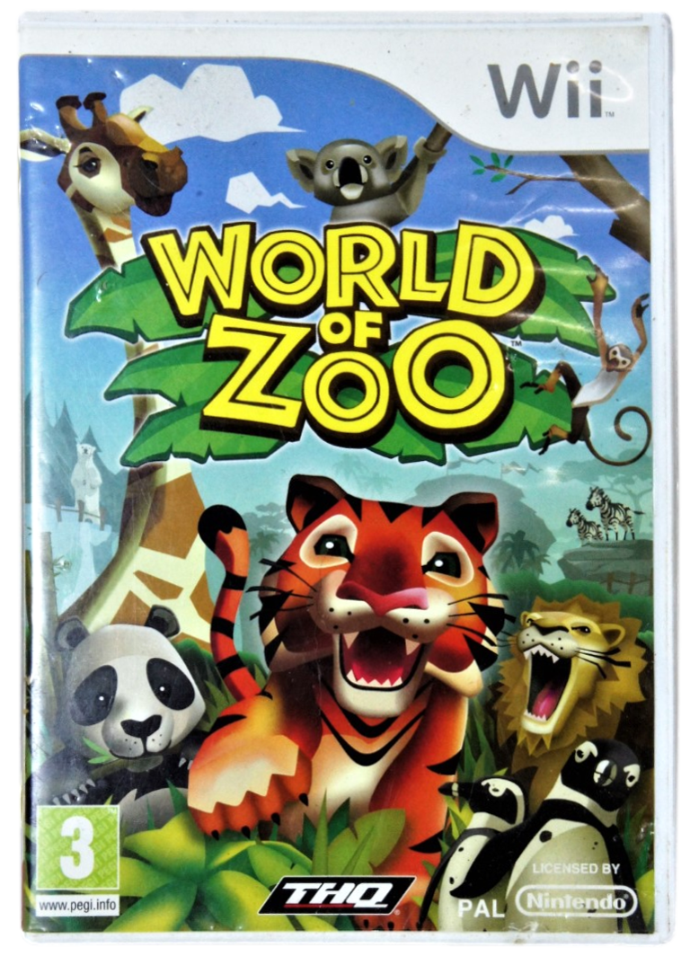 World Of Zoo Nintendo Wii PAL *Complete* Wii U Compatible (Pre-Owned)