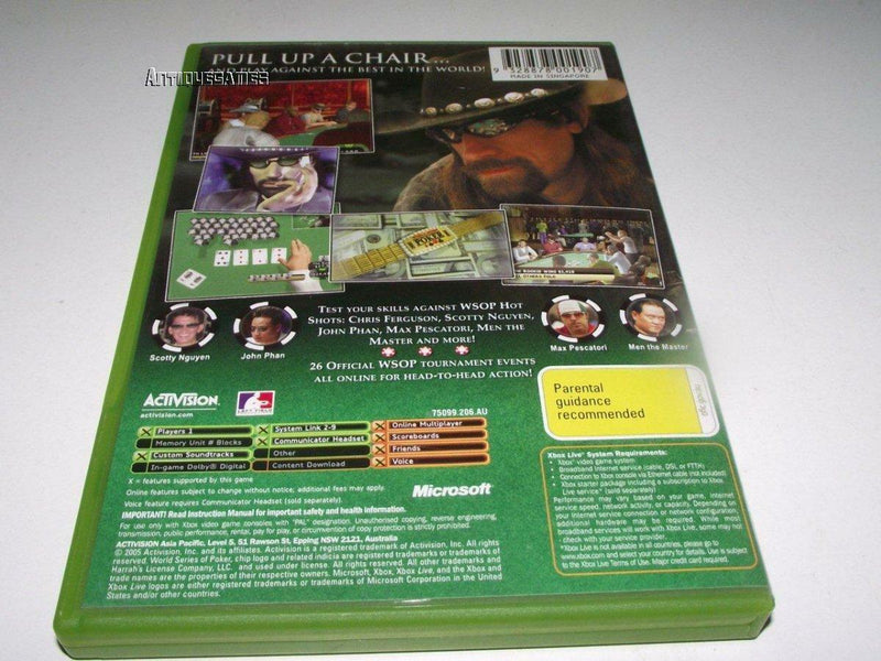 World Series of Poker Xbox Original PAL *Complete* (Pre-Owned)