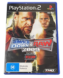 Smack Down Vs Raw 2009 PS2 PAL *Complete* Wrestling (Preowned)