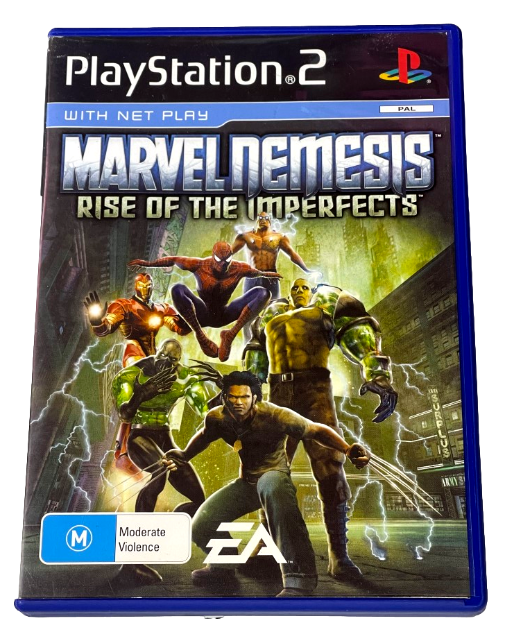 Marvel Nemesis Rise of the Imperfects PS2 PAL *Complete* (Preowned)