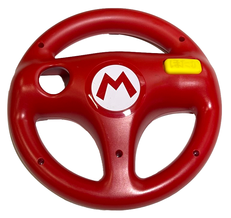 Mario Steering Wheel Hori Nintendo Wii U Mario Kart 8 (Texta) (Preowned)