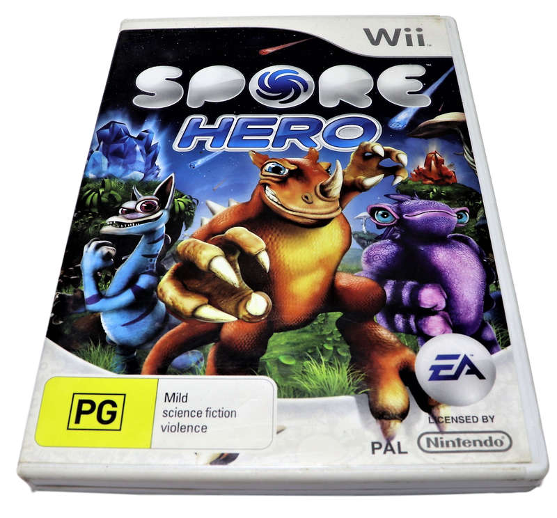 Spore Hero Nintendo Wii PAL *Complete* (Pre-Owned)