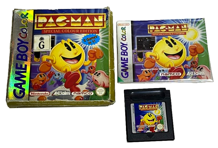 Pac-Man Special Color Edition Nintendo Gameboy Boxed *Complete* (Preowned)