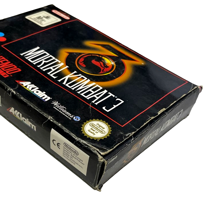 Mortal Kombat 3 Nintendo SNES Boxed PAL *No Manual* (Preowned)