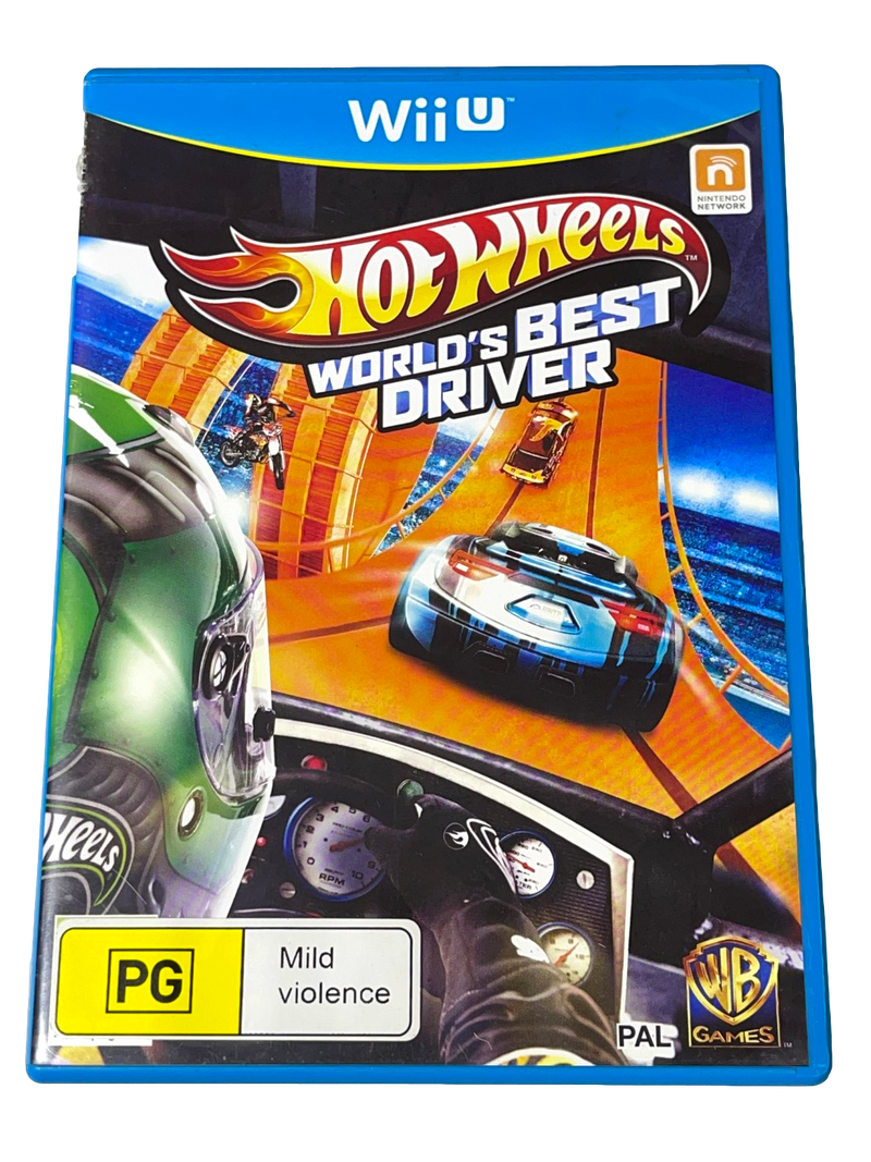 Hot Wheels World's Best Driver Nintendo Wii U PAL (Pre-Owned)