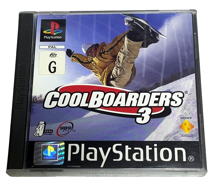 Cool Boarders 3 PS1 PS2 PS3 PAL *Complete* (Preowned)