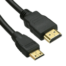 HDMI to Mini HDMI High Speed Cable with Ethernet HD1080p - 1.5M