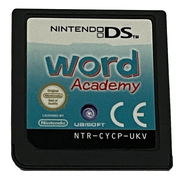 Word Academy Nintendo DS 2DS 3DS Game *Cartridge Only* (Preowned)