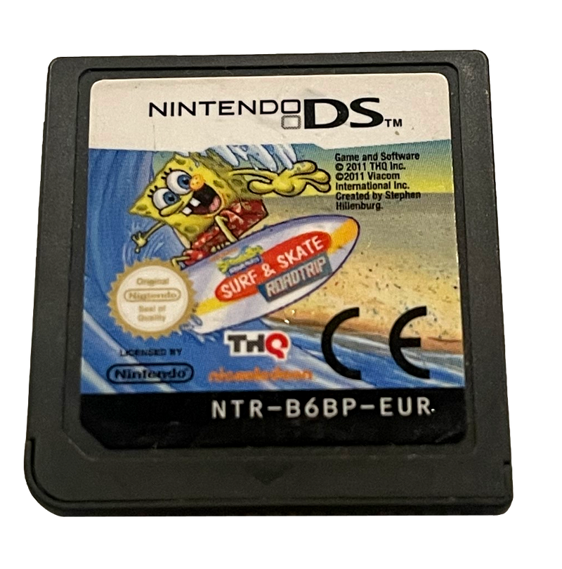Spongebob Surf Skate Road Trip Nintendo DS 2DS 3DS *Cartridge Only* (Pre-Owned)