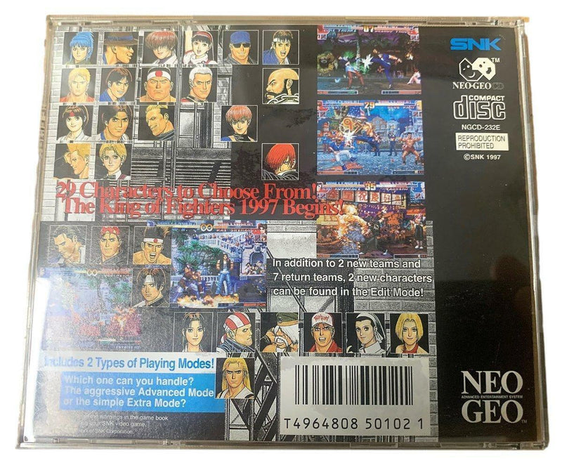 SNK Neo Geo CD Game Disk The King of Fighters 97 (No Cover)