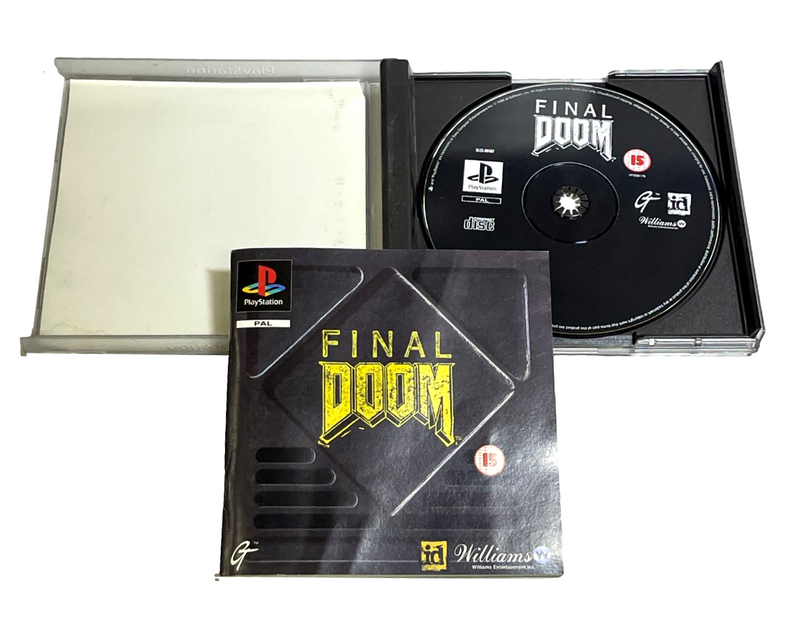 Final Doom PS1 PS2 PS3 PAL *Complete* (Preowned)