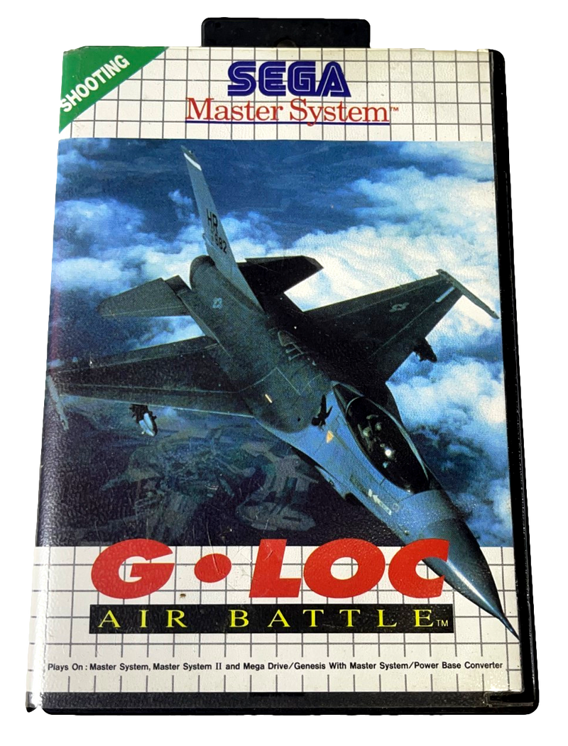 G-Loc Air Battle Sega Master System *Complete*