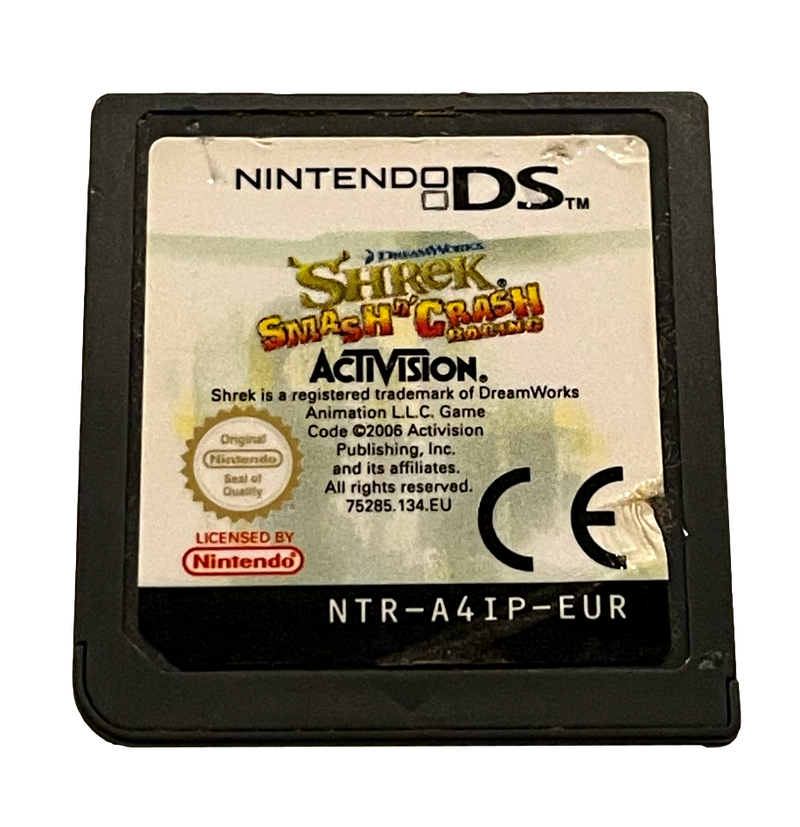 Shrek Smash N Crash Racing Nintendo DS 2DS 3DS *Cartridge Only* (Pre-Owned)