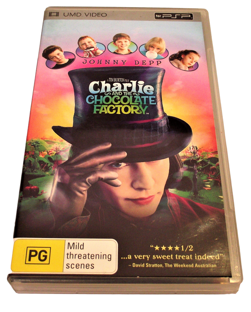 Charlie And The Chocolate Factory UMD VIDEO Sony PSP PAL (Pre-Owned)