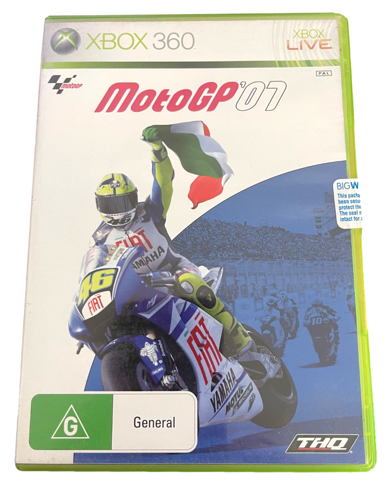 Moto GP 07 XBOX 360 PAL (Preowned)