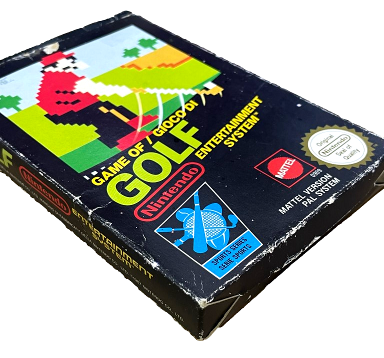 Golf Nintendo NES Boxed PAL *No Manual* (Preowned)