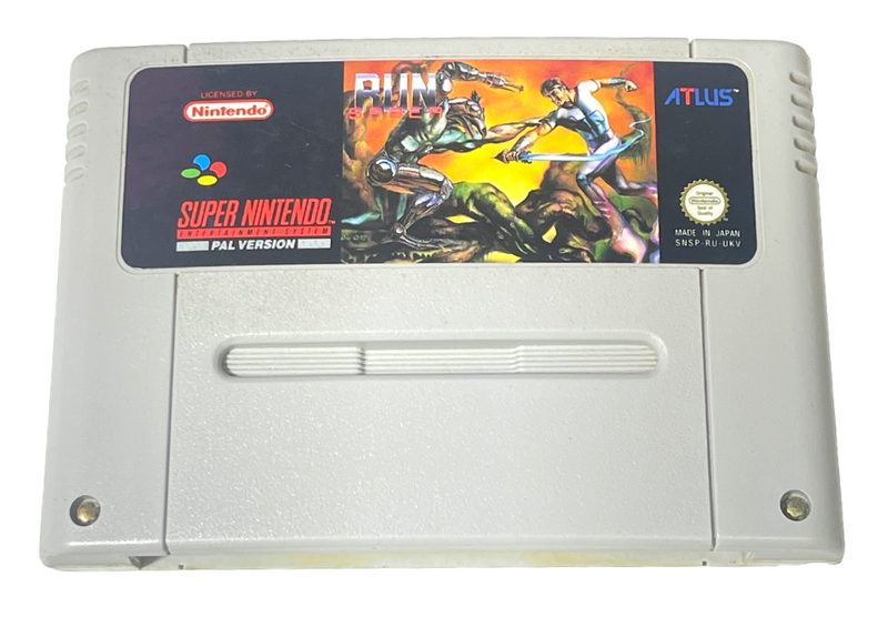 RUN Saber Super Nintendo SNES PAL (Preowned)