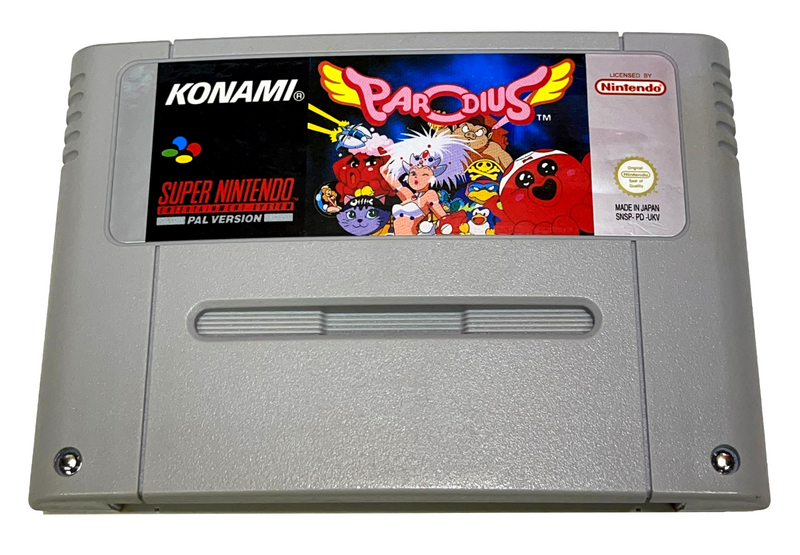 Parodius Nintendo SNES Boxed PAL *No Manual* (Preowned)