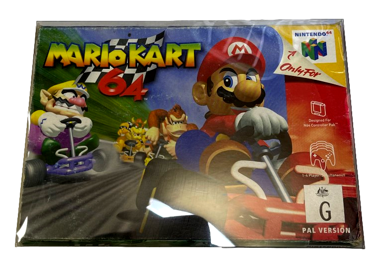 Mario Kart Nintendo 64 N64 Boxed PAL *Complete*