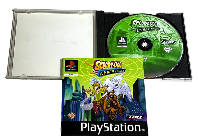 Scooby Doo and the Cyber Chase PS1 PS2 PS3 PAL *Complete* (Preowned)