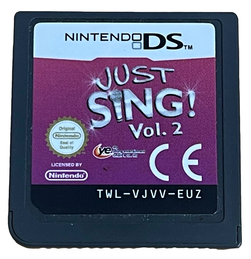 Just Sing Vol.2 Nintendo DS 2DS 3DS *Cartridge Only* (Preowned)