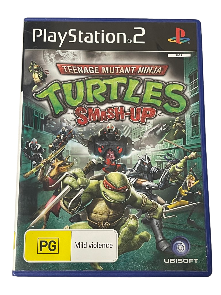 Teenage Mutant Ninja Turtles Smash-Up PS2 PAL *Complete*  (Preowned)