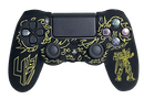 Silicone Cover For PS4 Controller Case Skin - Transformer Design Yellow