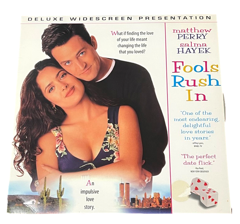 Fools Rush In Laserdisc - Matthew Perry