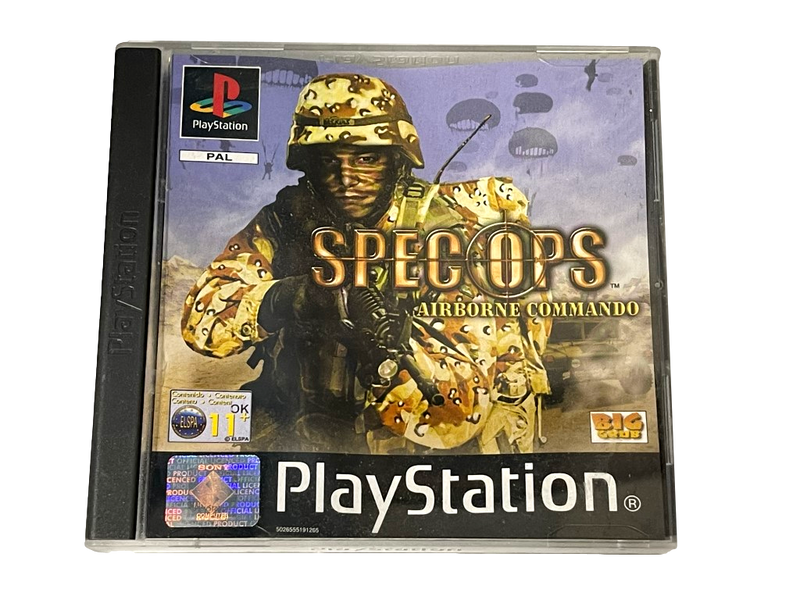 Spec Ops: Airborne Commando PS1 PS2 PS3 PAL *Complete* (Pre-Owned)