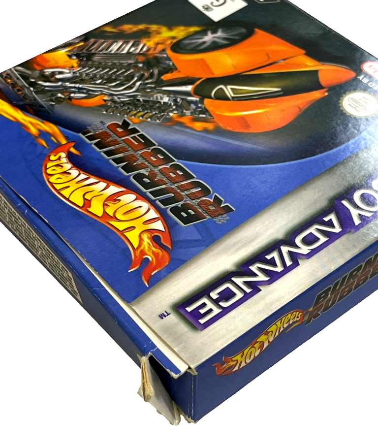 Hot Wheels Burning Rubber Nintendo Gameboy Advance GBA Complete* Boxed (Preowned)