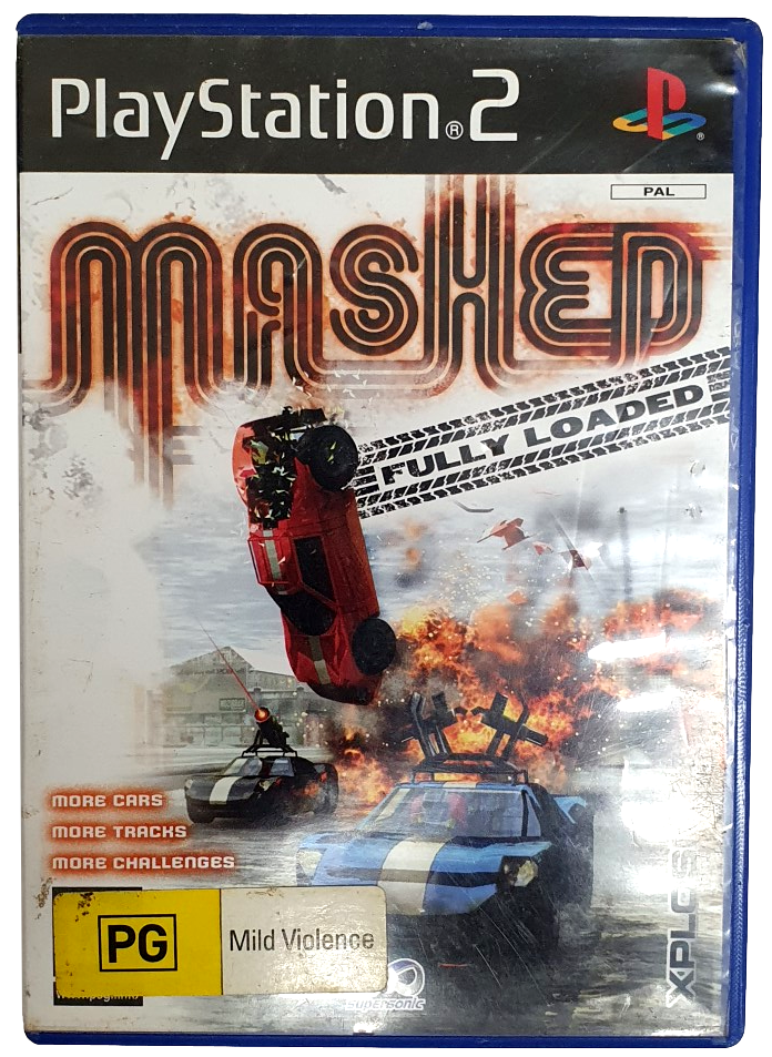 Mashed Fully Loaded PS2 PAL *No Manual* Playstation 2