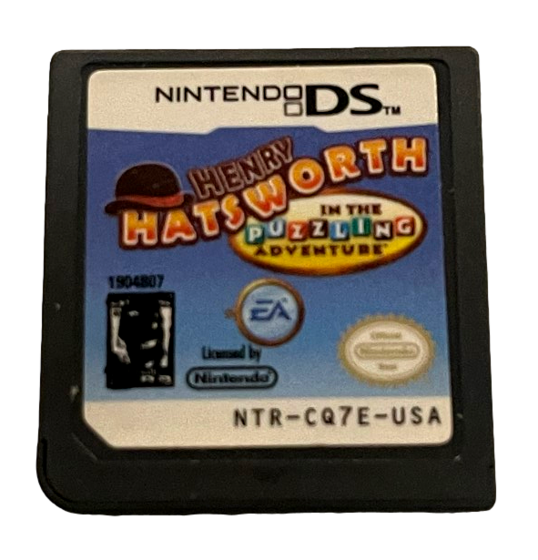 Henry Hatsworth in the Puzzling Adventure Nintendo DS 2DS 3DS *Cartridge Only* (Pre-Owned)