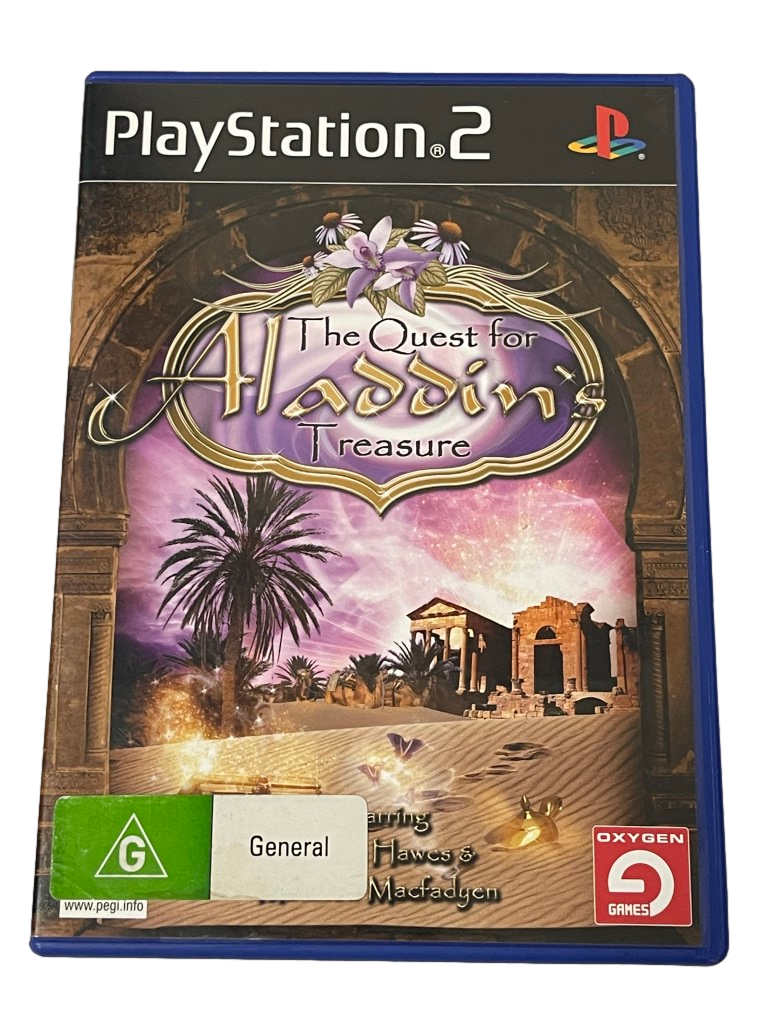 The Quest for Aladdin's Treasure PS2 PAL *Complete* (Preowned)